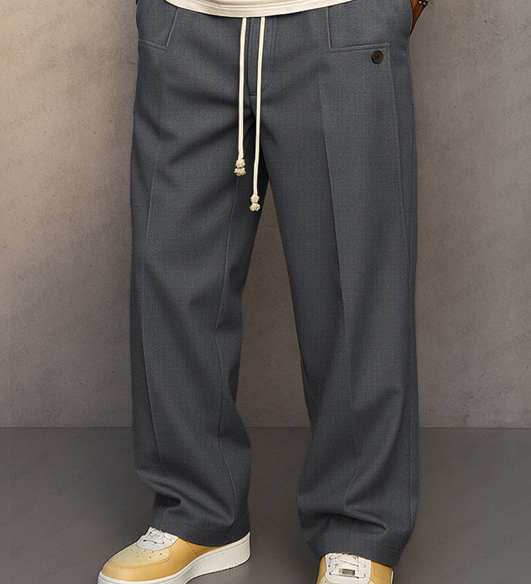 Comfy Urban Style Drawstring Pants