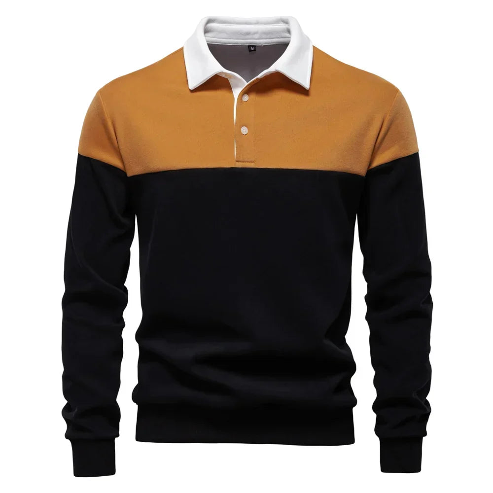 AB™ | Premium ir casual polo marškinėliai ilgomis rankovėmis