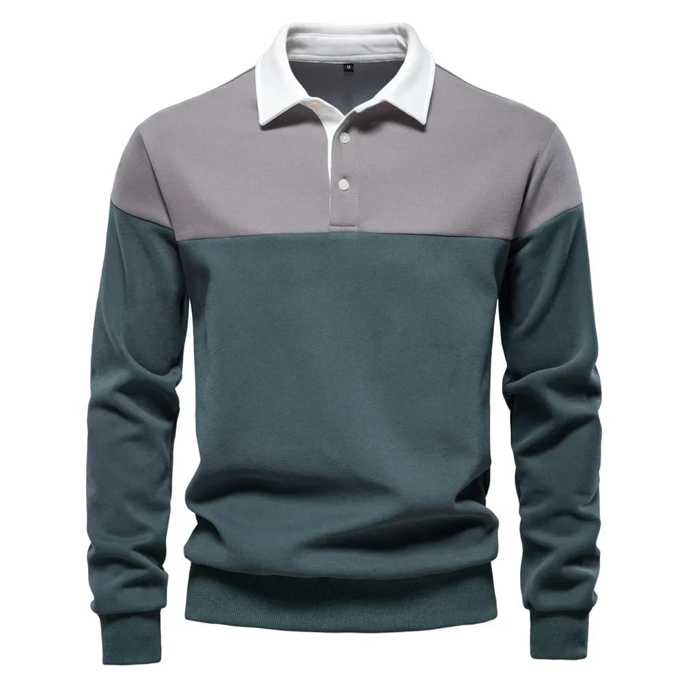 AB™ | Premium ir casual polo marškinėliai ilgomis rankovėmis