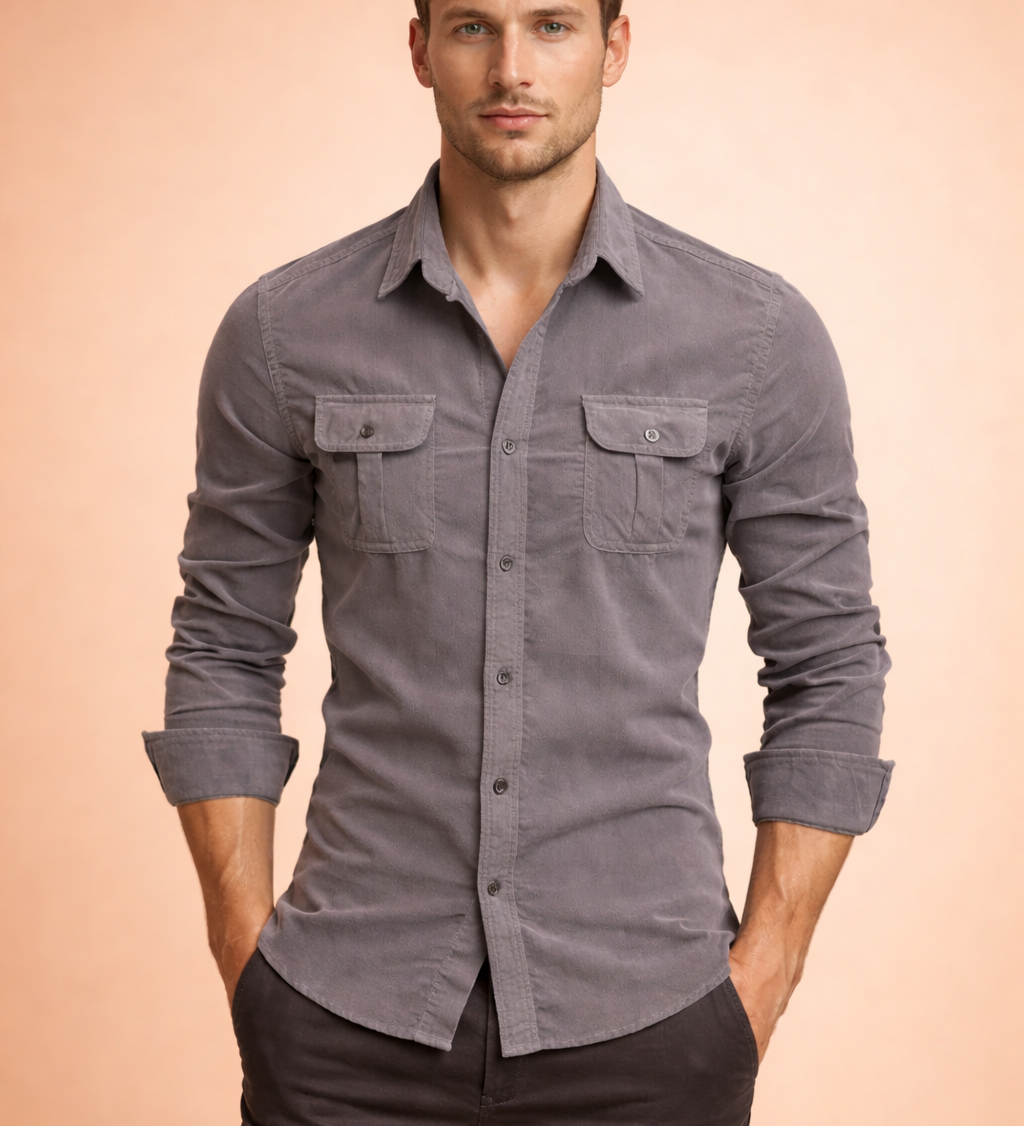 Enzo Laurent | Premium Cotton Shirt For Men