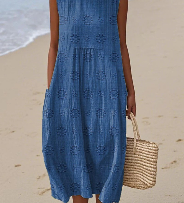 Rose™ Embroidered Midi Dress