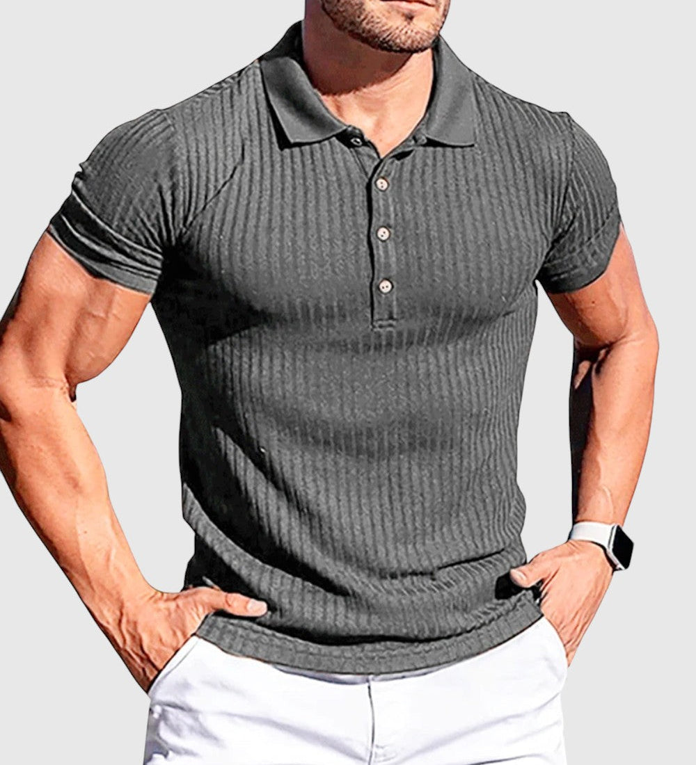 Libuše – Elegantiški dryžuoti polo marškinėliai