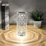 Toque de cristal cintilante
