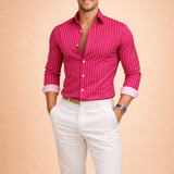 Enzo Ricci | Luxury Striped Shirt For Men