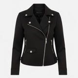 Camille Laurent | Slim Zip Moto Jacket For Women