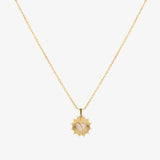 Sunray Love Necklace | Gold