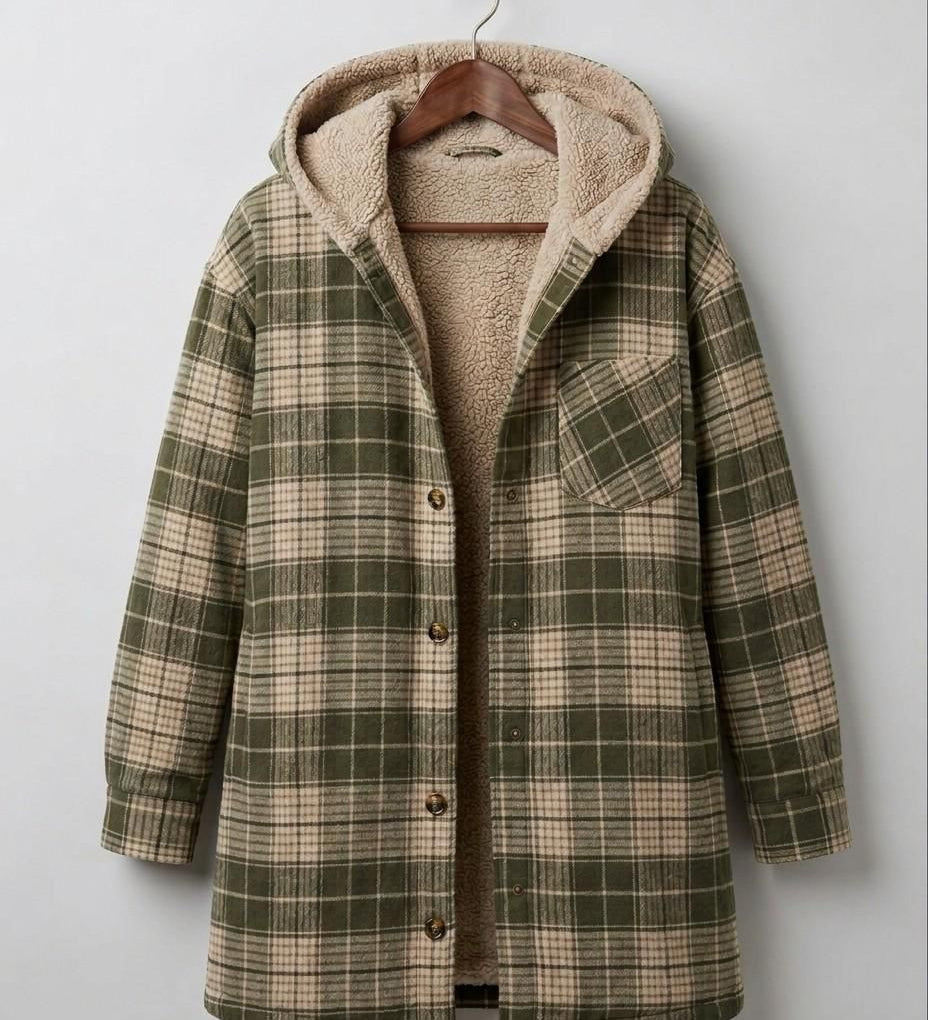 Piper™ | Hooded Flannel Shacket — Final Edit