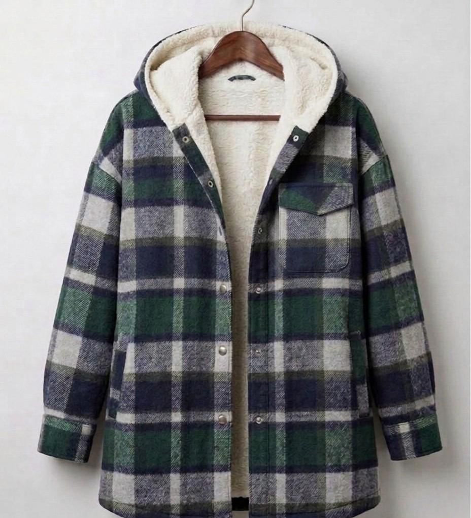 Piper™ | Hooded Flannel Shacket — Final Edit