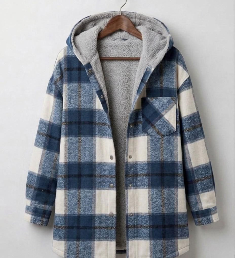 Piper™ | Hooded Flannel Shacket — Final Edit