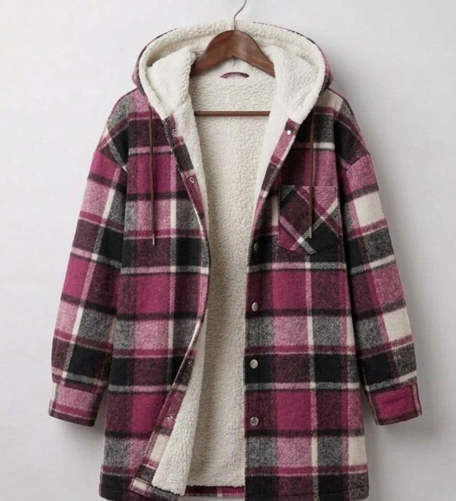 Piper™ | Hooded Flannel Shacket — Final Edit