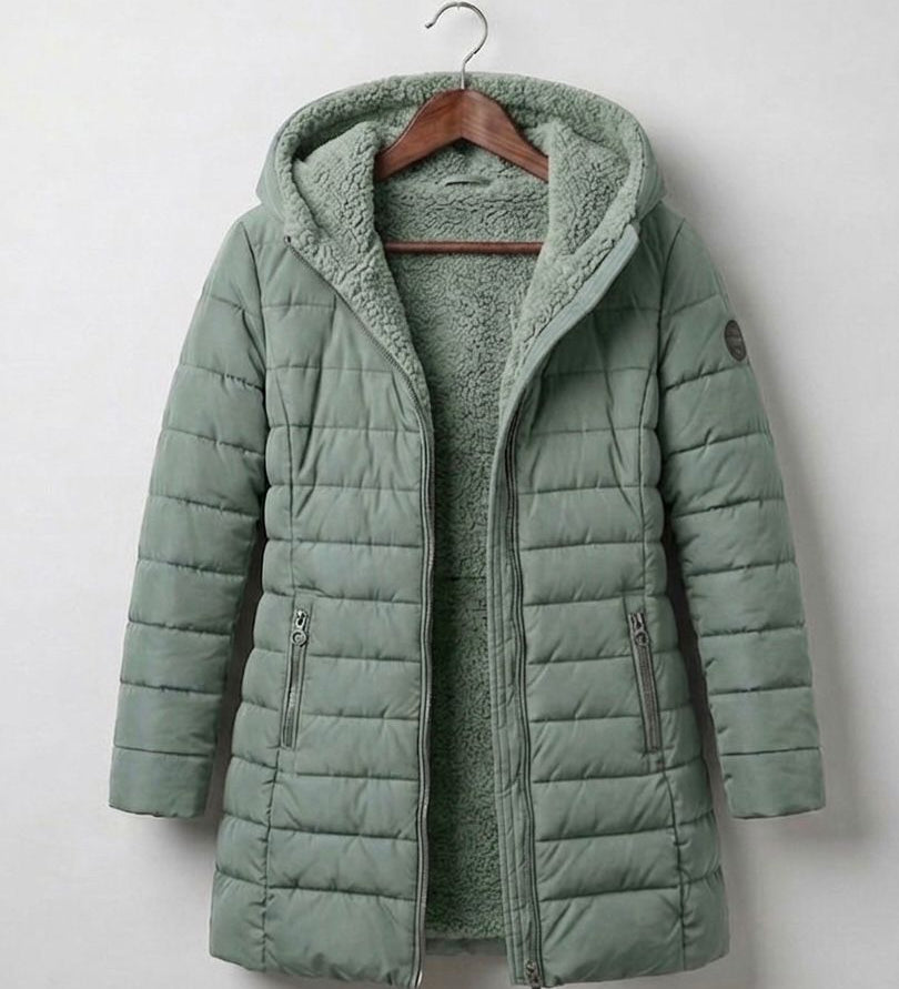 Olivia™ | Quilted A-Line Winter Coat — Final Edit