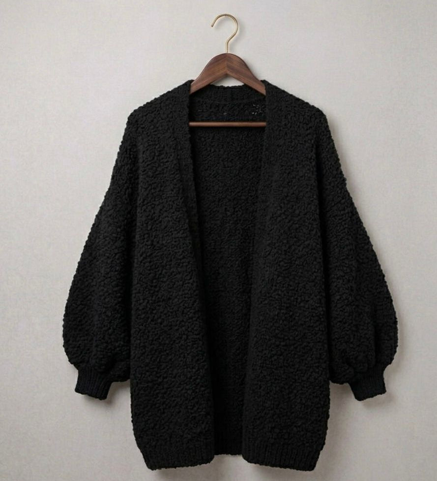 The Oversized Cardie™ | Relaxed Knit Cardigan — Final Edit