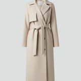Charlotte Beaumont | Double Breasted Long Coat For Women