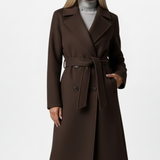 Charlotte Beaumont | Double Breasted Long Coat For Women