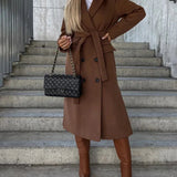 Élodie Laurent | Long Sleeve Trench Coat For Women
