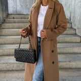 Élodie Laurent | Long Sleeve Trench Coat For Women