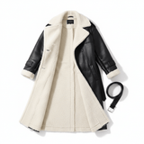 Vivienne Moreau | Luxe Shearling Winter Coat For Women