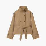 Colette Virelli | Cropped Trench Jacket For Women