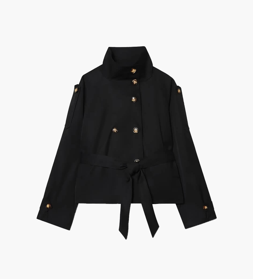 Colette Virelli | Cropped Trench Jacket For Women