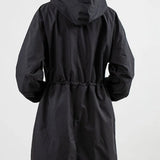 Lucienne Moreau | Long Hooded Rain Jacket For Women