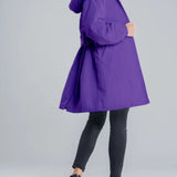 Lucienne Moreau | Long Hooded Rain Jacket For Women