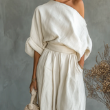 Ariadna™ | Two-Piece Set with Off-the-Shoulder Design
