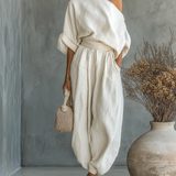 Ariadna™ | Two-Piece Set with Off-the-Shoulder Design