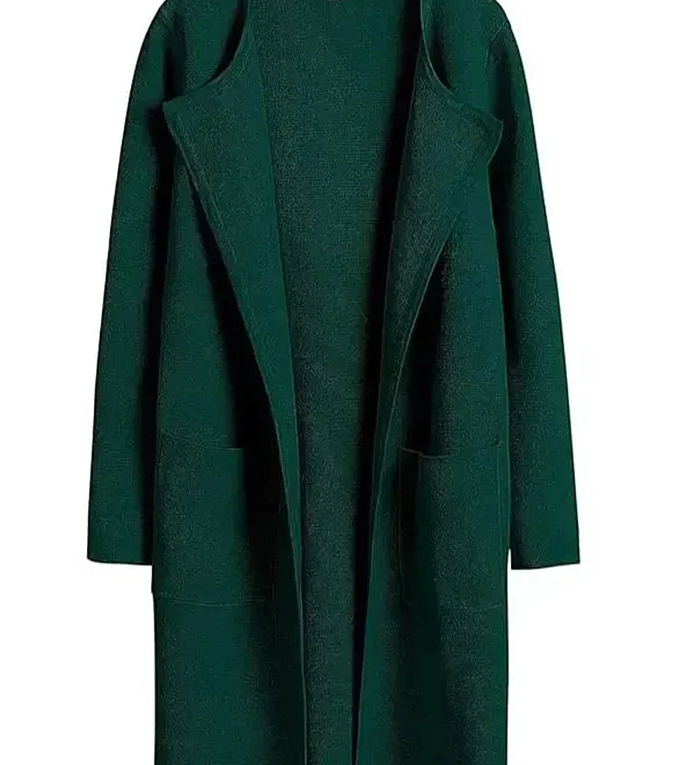 Camille Laurent | Elegant Longline Coat For Women