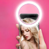 Luz de anel para selfie