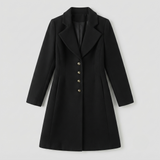 Elise Hartley | Tailored Longline Wool-Blend Coat For Women