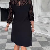 Věra | Šilta džemperinė suknelė su gyvūnų ir kalėdiniais motyvais