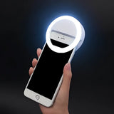 Luz de anel para selfie