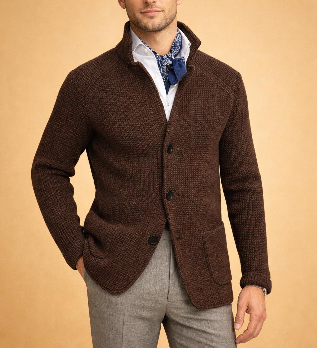Matteo Ricci | Luxury Knit Cardigan For Men