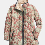 Naya | Vintage Floral Casual Quilted Jacket