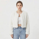 Camille Laurent | Luxe Faux Fur Jacket For Women