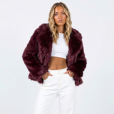 Sienna Moreau | Luxury Faux Fur Jacket For Women