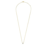 Cléa Moissanite Stone Necklace | Gold