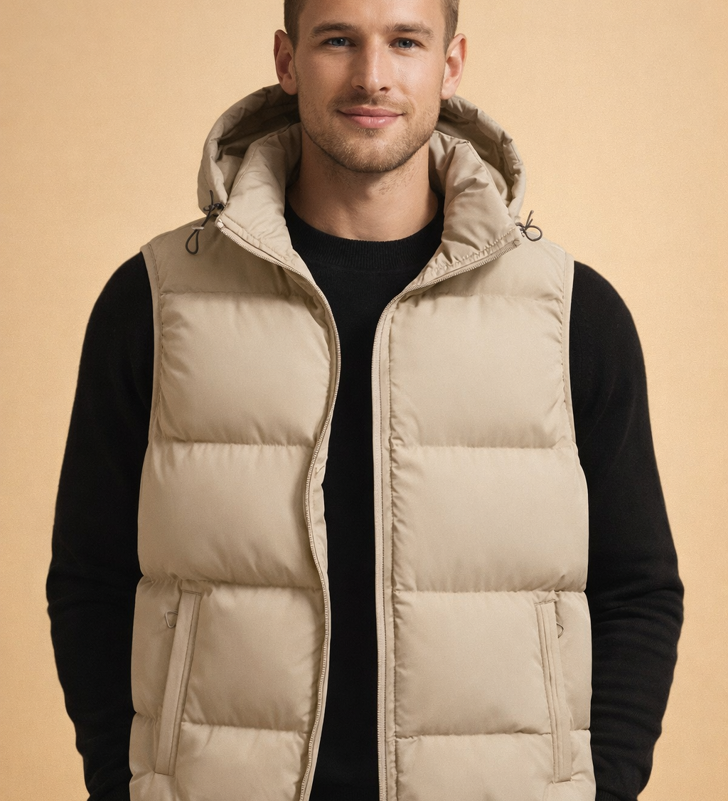 Luca Moretti | Premium Puffer Vest For Men