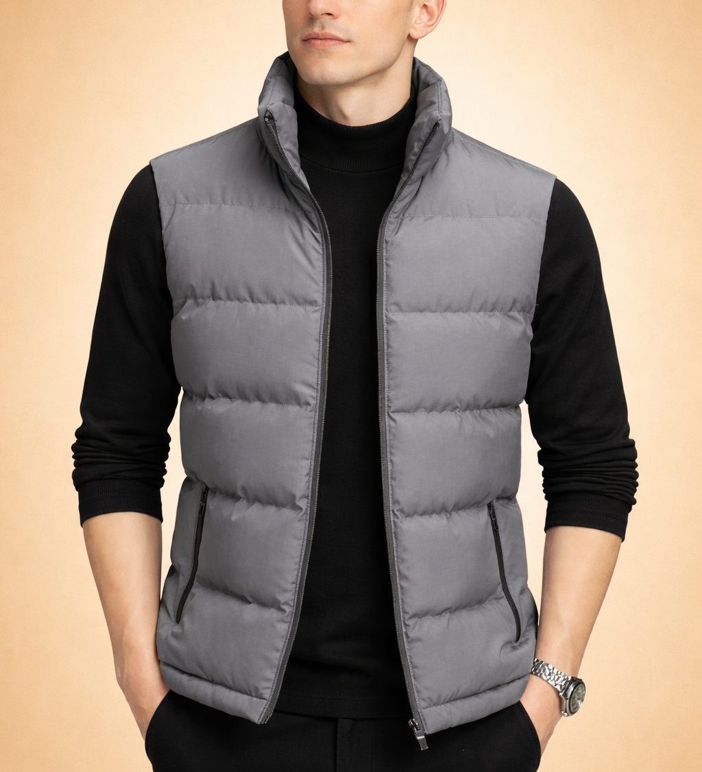 Ethan Dubois | Lightweight Quilted Bodywarmer For Men