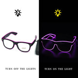 Óculos de neon