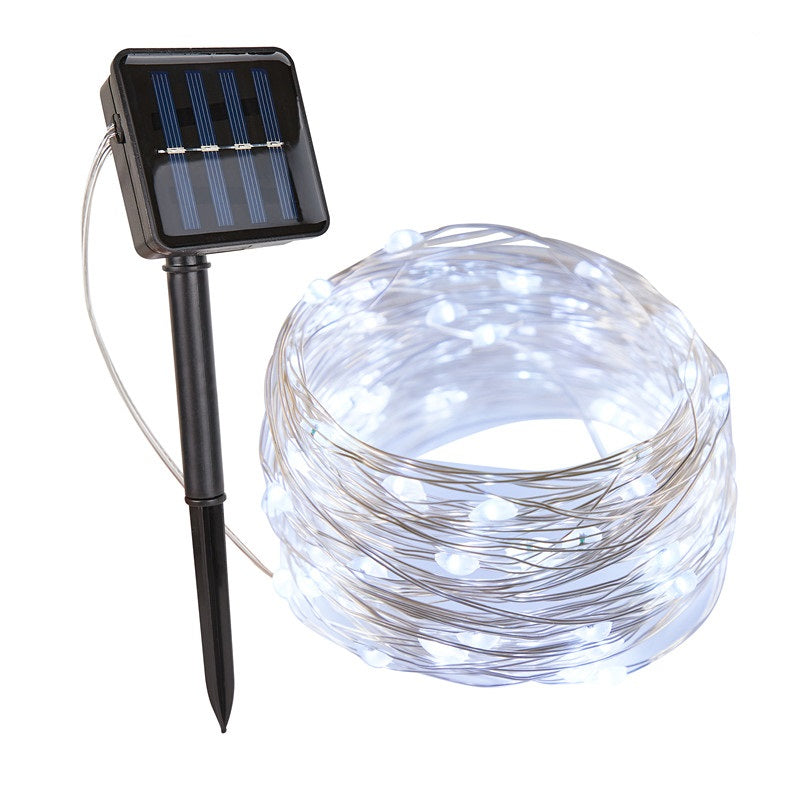 Luzes de fada em corda solar