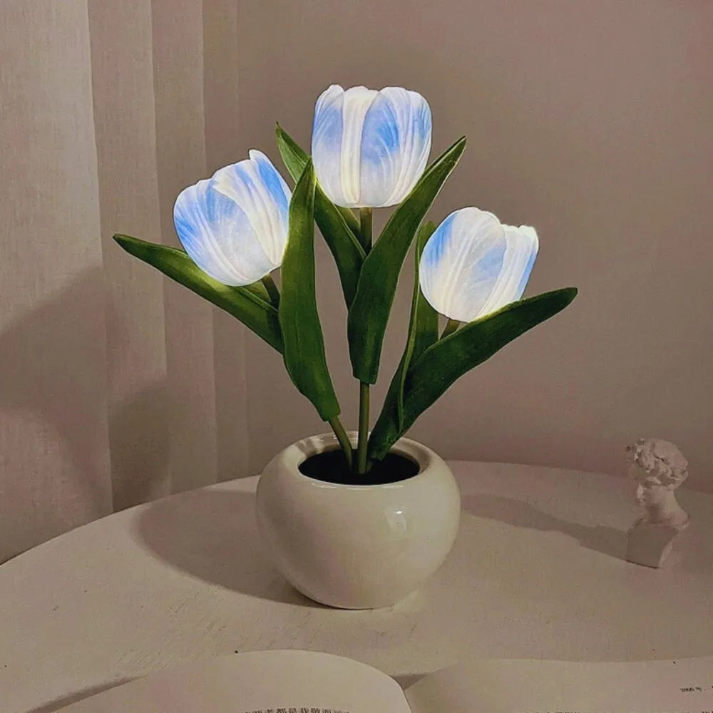 Luz noturna tulipa