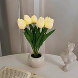 Luz noturna tulipa