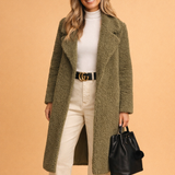 Elena Rousseau | Long Coat Sweater For Women