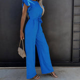 Nuria Jumpsuit with Adjustable Waist
